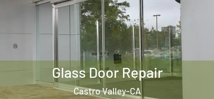  Glass Door Repair Castro Valley-CA