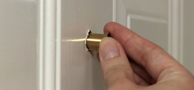 peephole door repair in Castro Valley