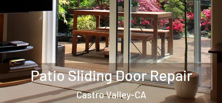 Patio Sliding Door Repair Castro Valley-CA